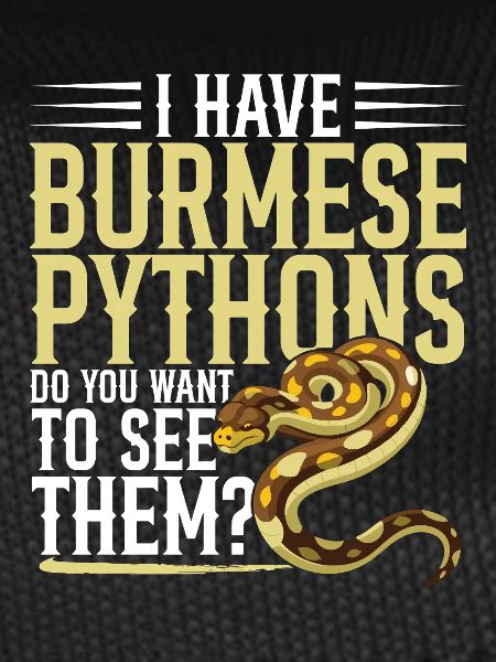 Burmesische Python HDE Schlangen-Stofftier-Reptil