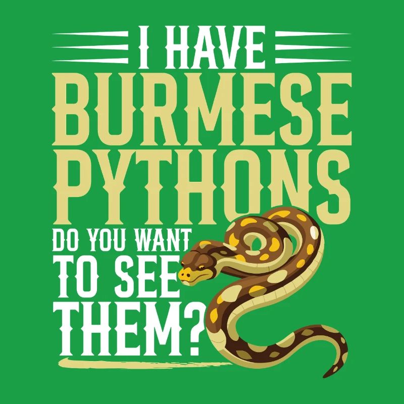 Burmesische Python HDE Schlangen-Stofftier-Reptil