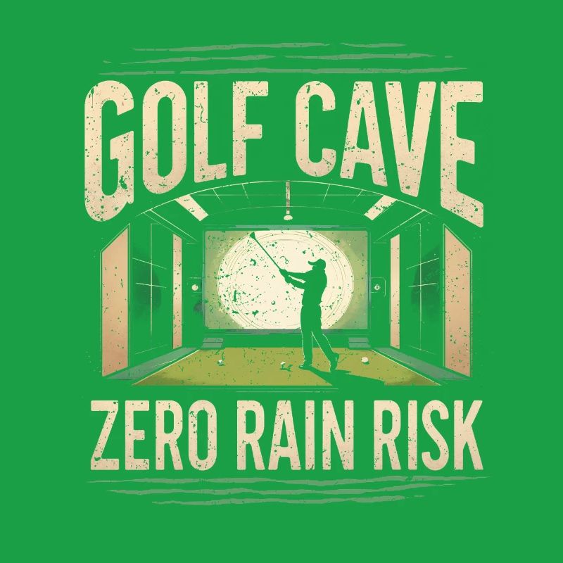 Golfsimulator Golf Cave Zero Rain Risk
