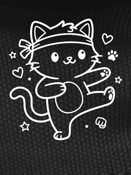 Karate Kawaii Cat