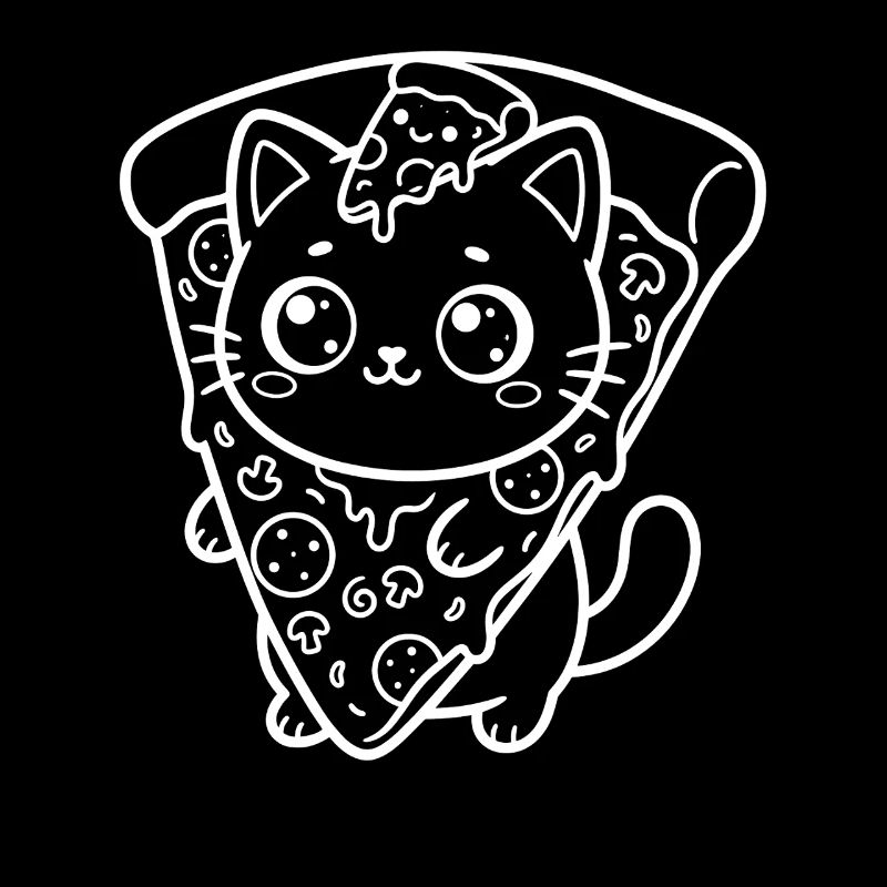 Pizza Kawaii Cat