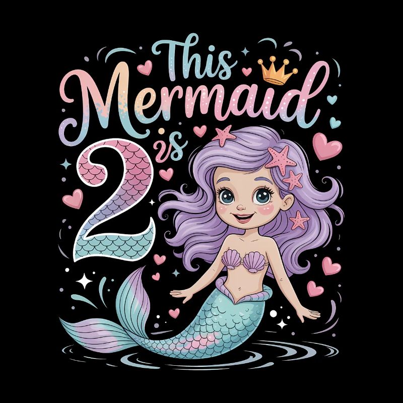 Sirène 2e anniversaire 2 ans