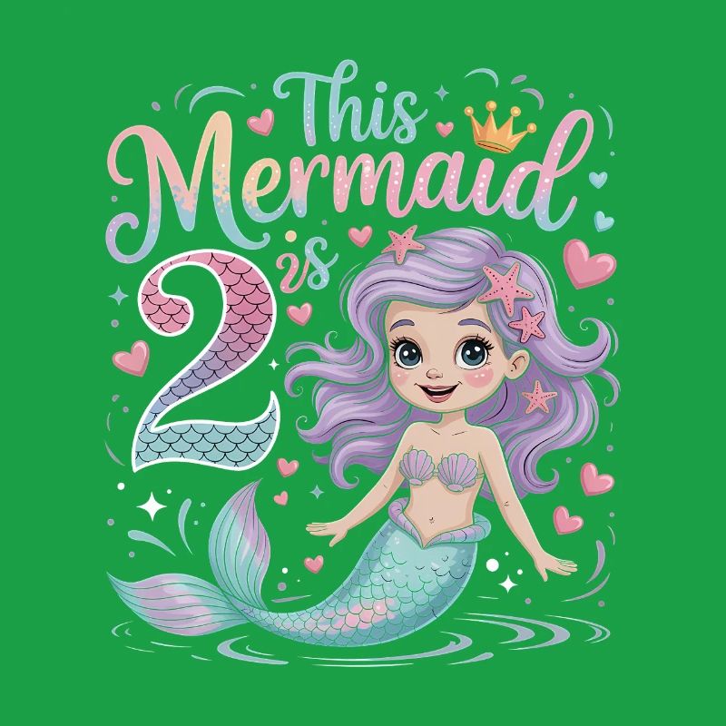 Sirène 2e anniversaire 2 ans