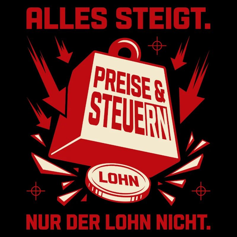 Everything rises except the wages