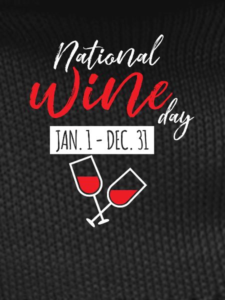 National Wine Day Celebration Design