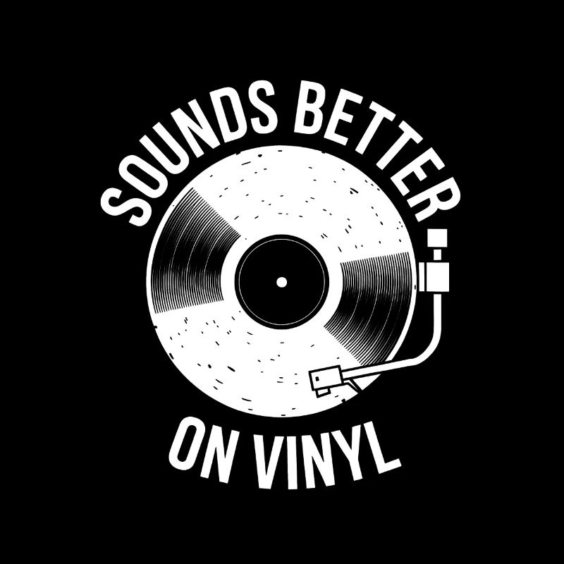 Sounds Better on Vinyl Logo Tee
