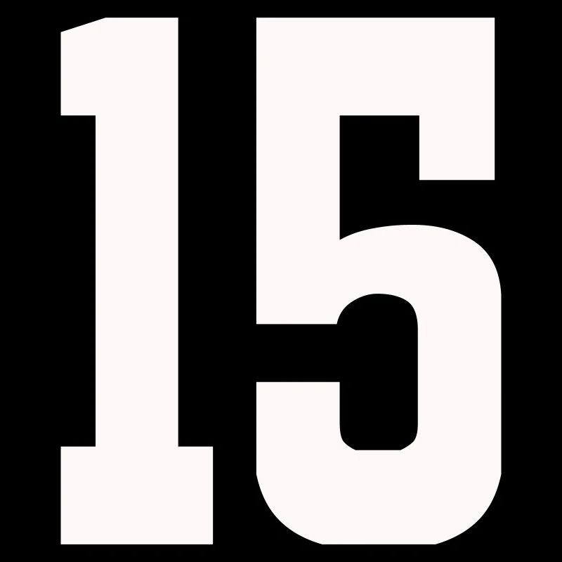 Zahl 15 