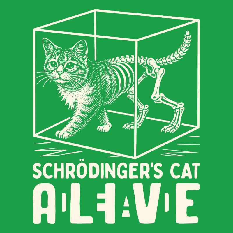 Schrödinger's Cat Dead And Alive