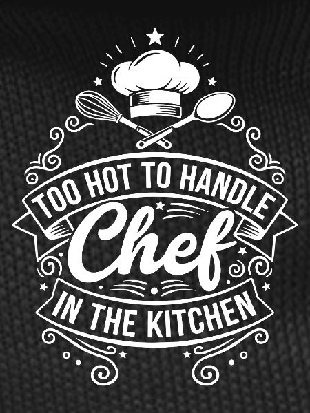 Hot Chef Motif Kitchen