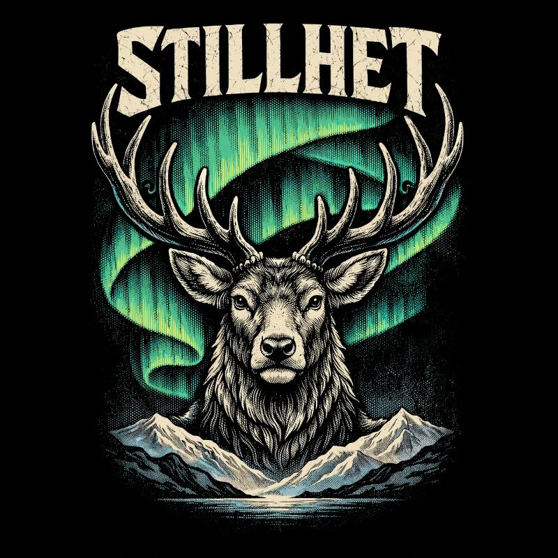 Skandinavisch Wikinger Stillhet