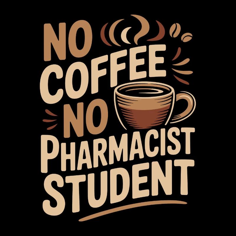 Pharmacist Student No Coffee Clinical Coffee Lover