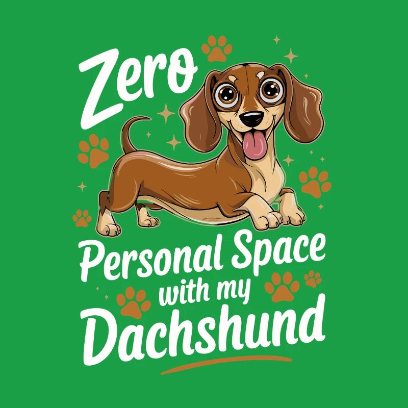 Zéro espace personnel avec mon drickshawund drôle