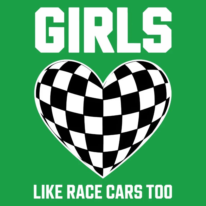 Cadeau de voitures de course de filles