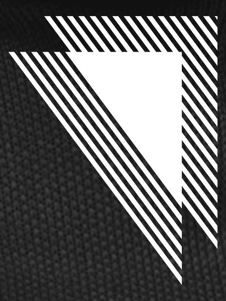 Geometric Triangles Diagonal Monochrome Grid