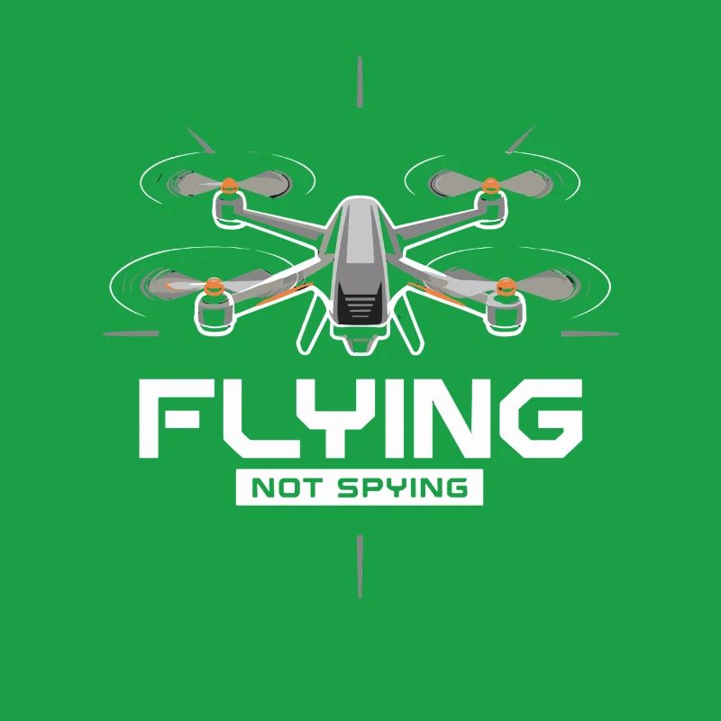 Drones fly no spying technology