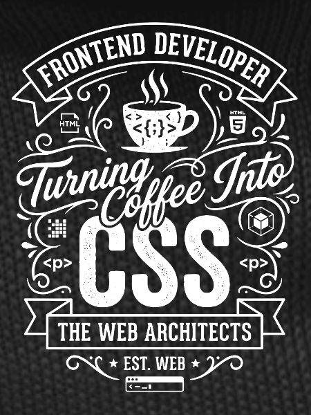 Frontend Coffee CSS Tee