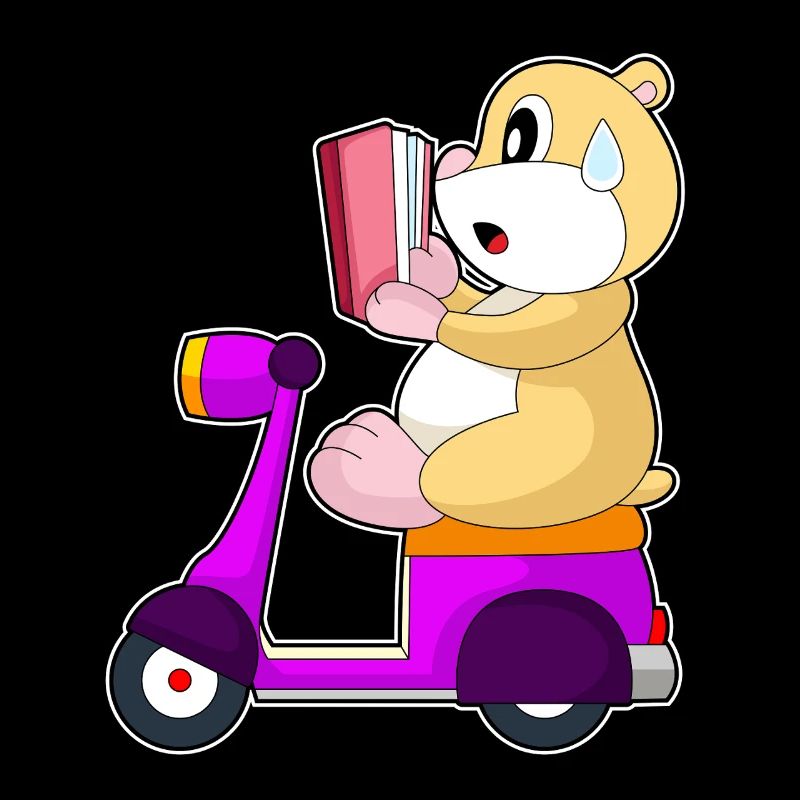 Trottinette de hamster