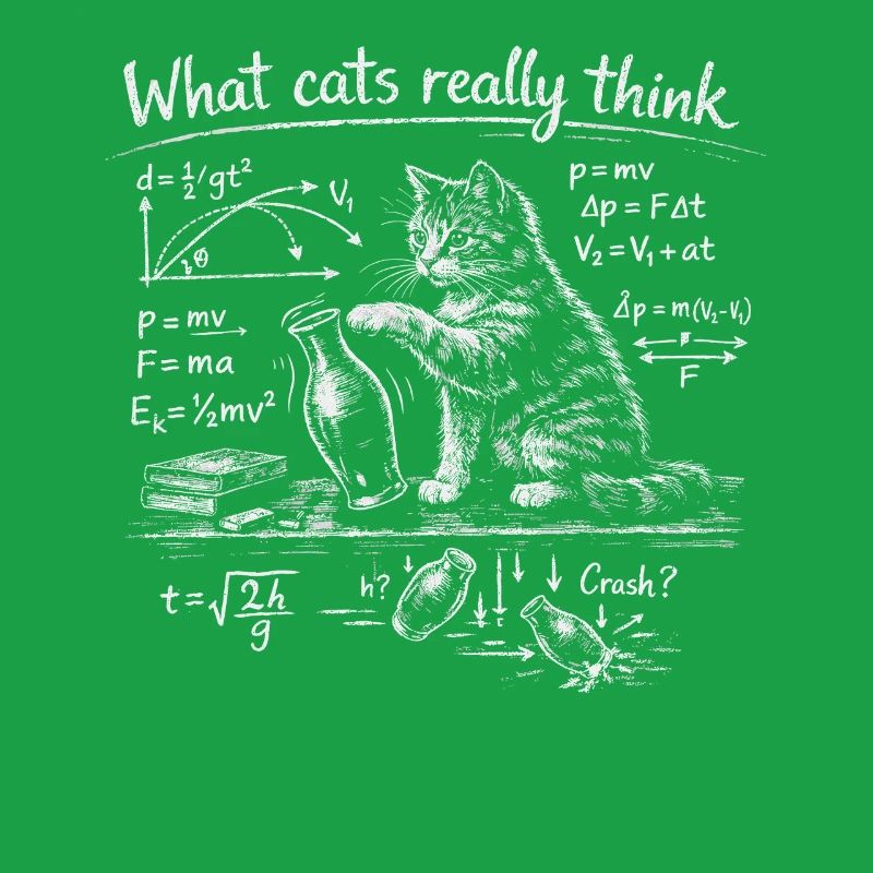 Cat, Physics, What cats really think