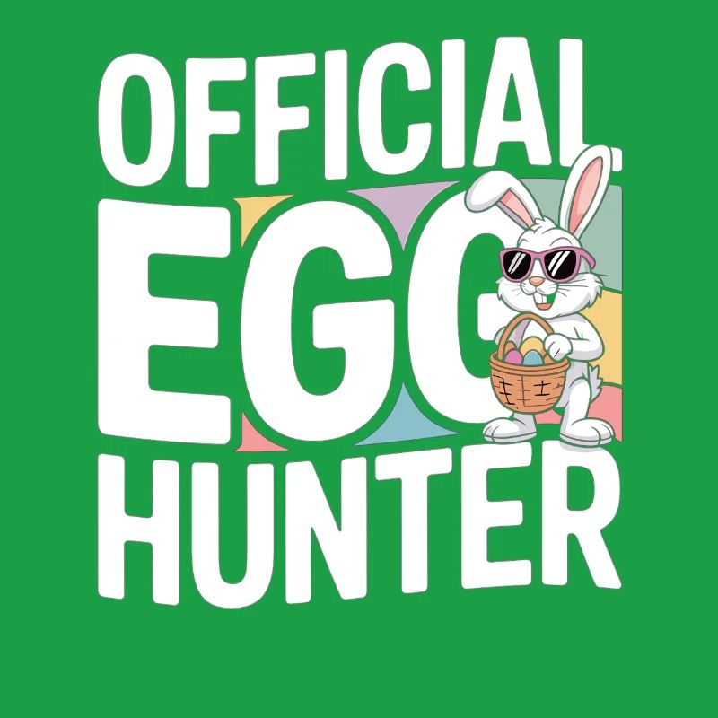 Official Egg Hunter Easter Bunny Easter Humor