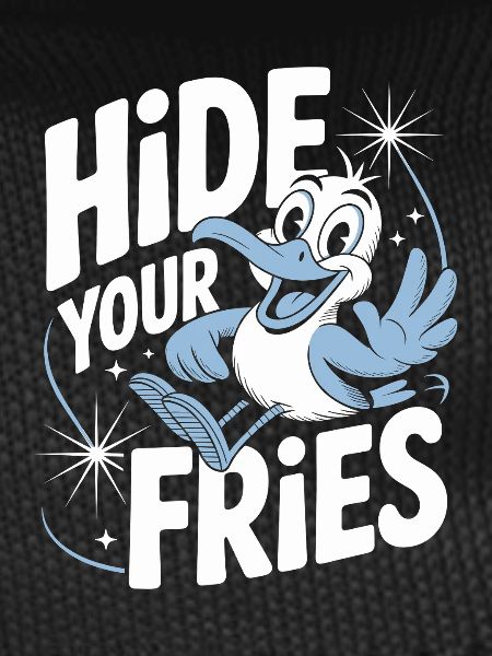 Hide Your Fries Bird Joke