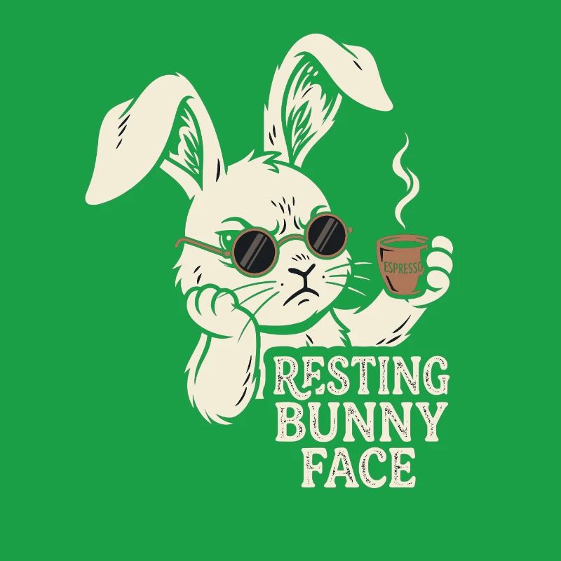 Grumpy Bunny Kaffee - Morgen Hase