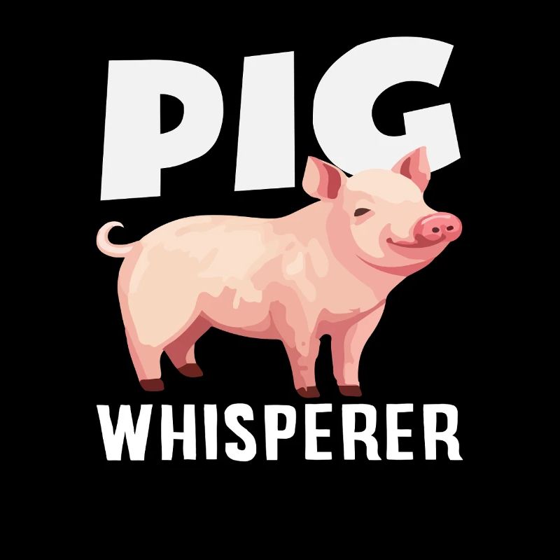 Chuchoteur de cochons Fermier drôle Fermier