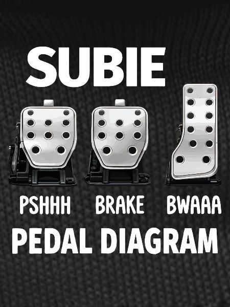Subie Pedal Diagram