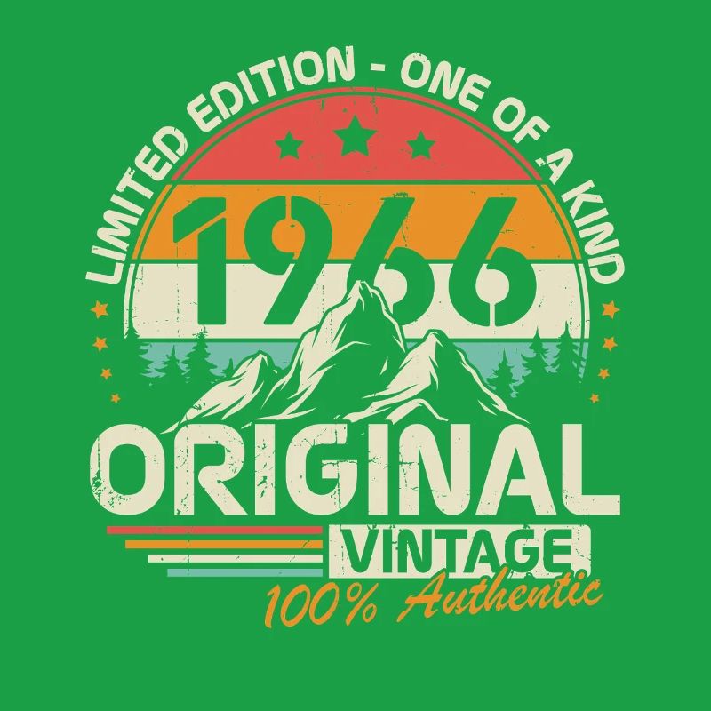 Cadeau d’anniversaire original vintage de 1966