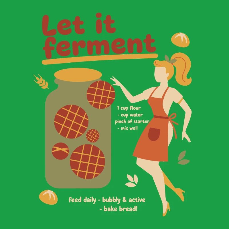 Sourdough Bread Baking Baker Let It Ferment