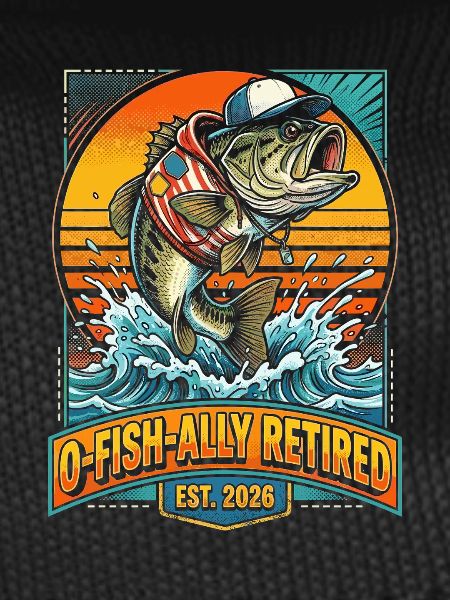 O-Fish-ally Retired Angler Retro