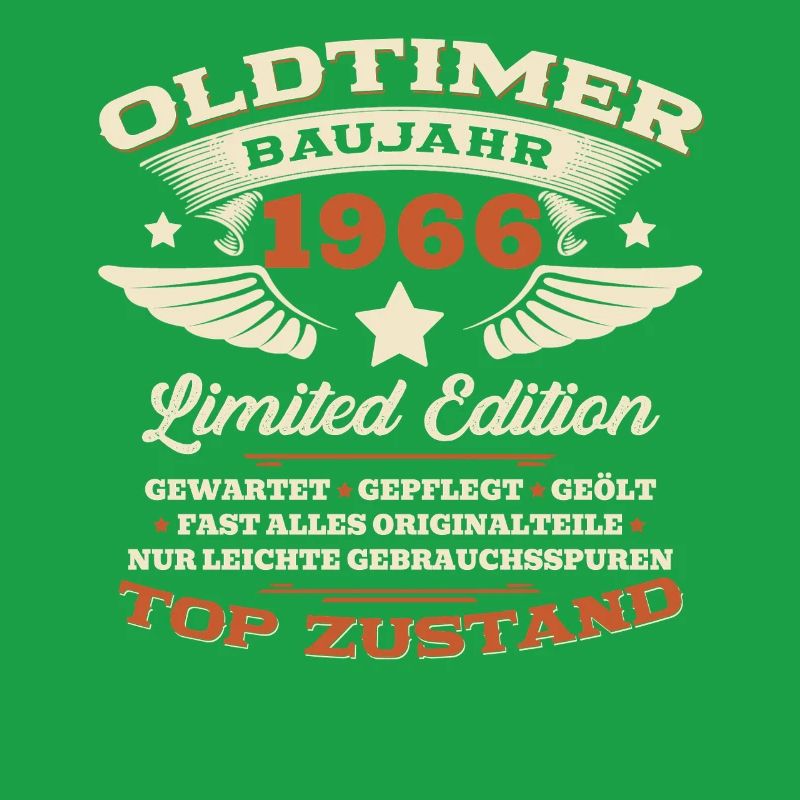 60. Geburtstag Geschenk Mann Oldtimer 1966 Legende