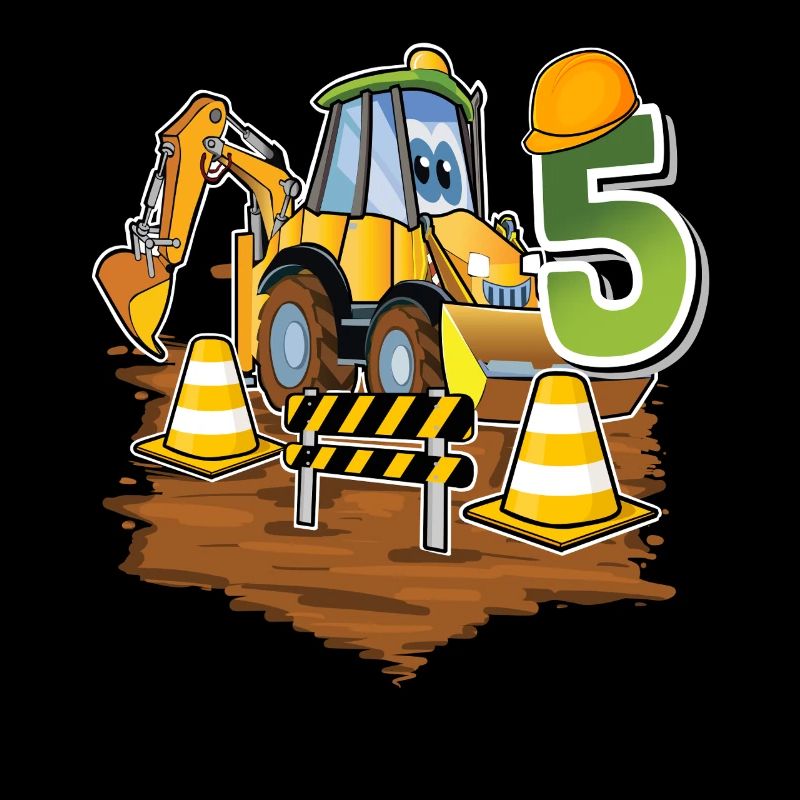 5 Excavators 5th Birthday