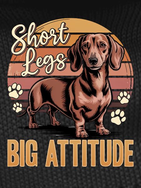 Funny Dog Breed Dachshund