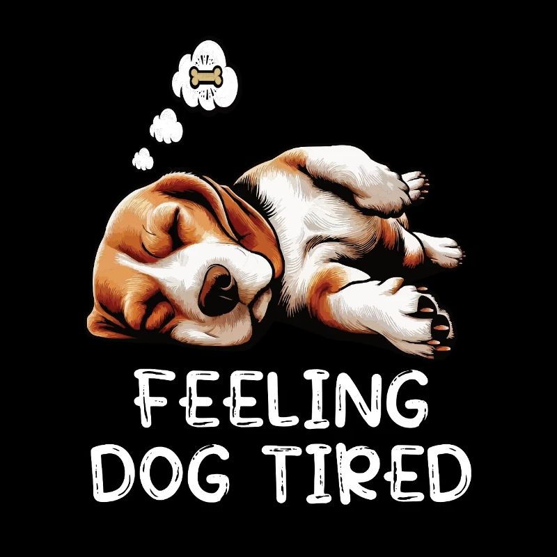 Se sentir fatigué de chien Rapetou Propriétaire de beagle Dog de beagle