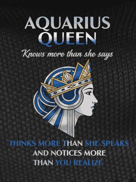 Aquarius Queen Zodiac Aquarius
