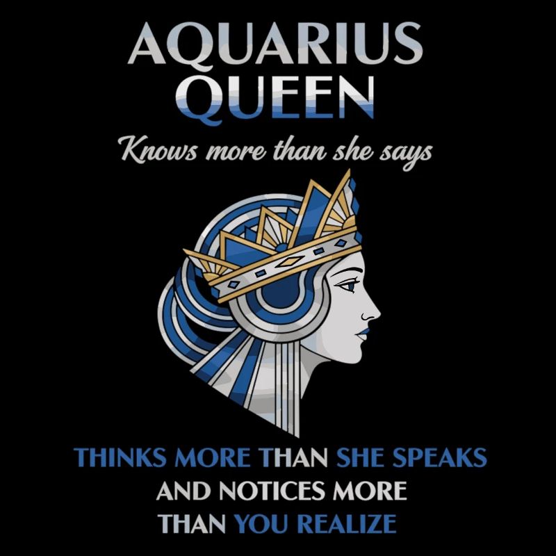 Aquarius Queen Sternzeichen Wassermann