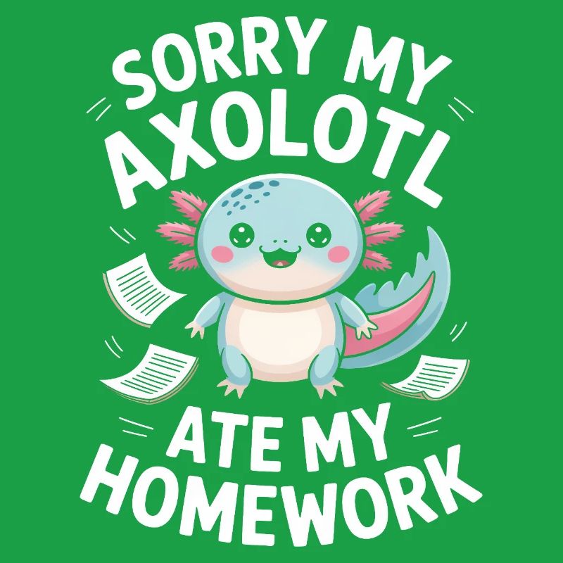Axolotl a mangé mes devoirs