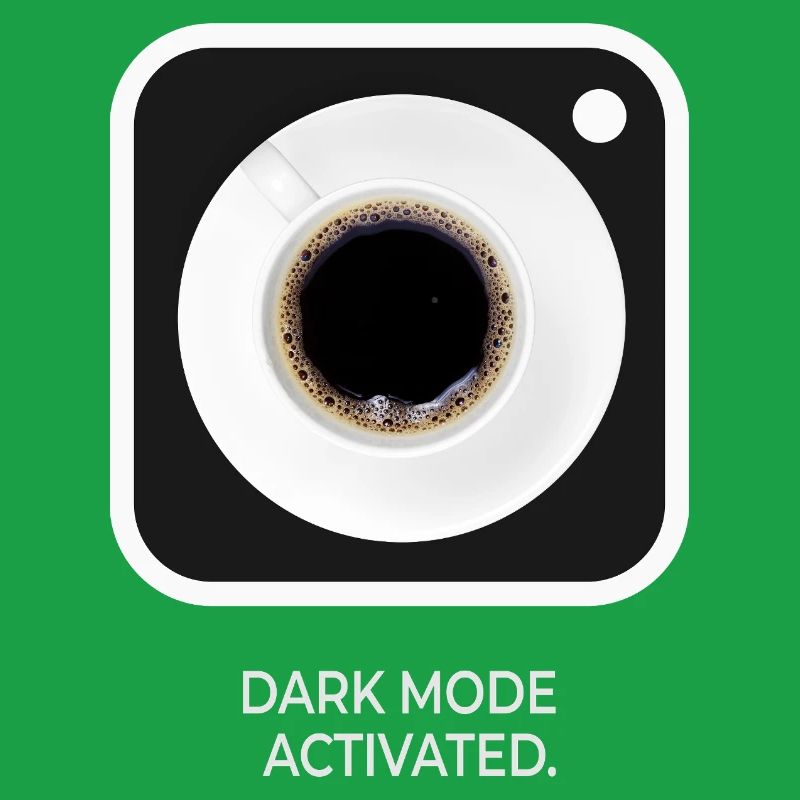 Mode sombre Mode Activé Coffee Dit Design