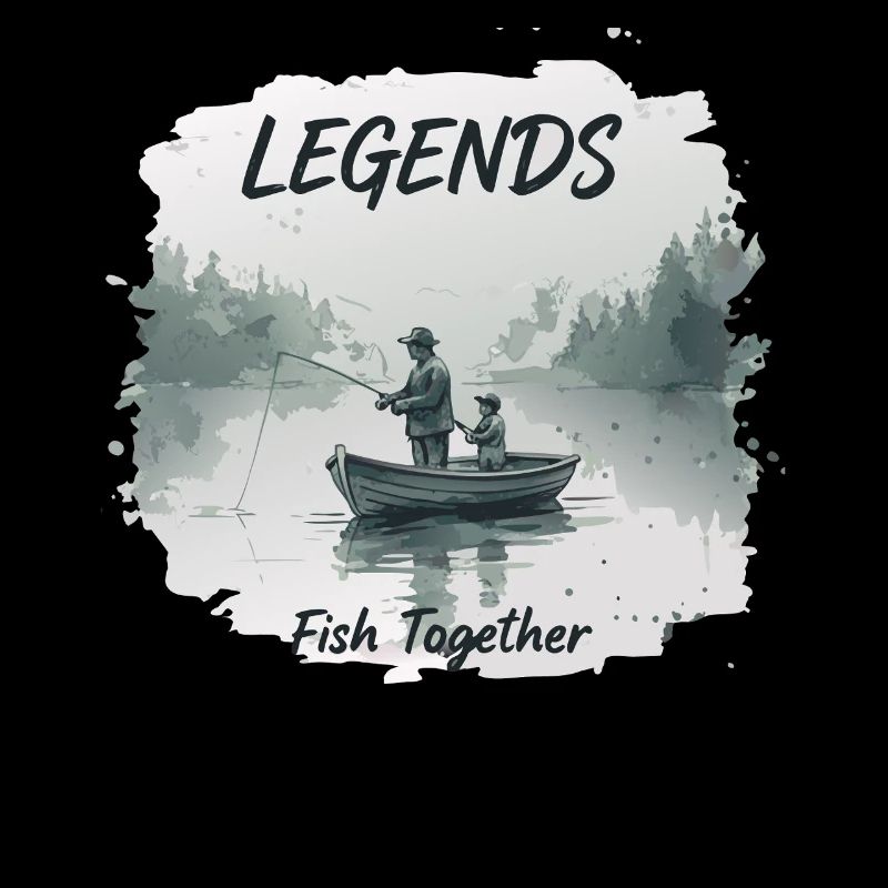 Fishing Legends Father Son