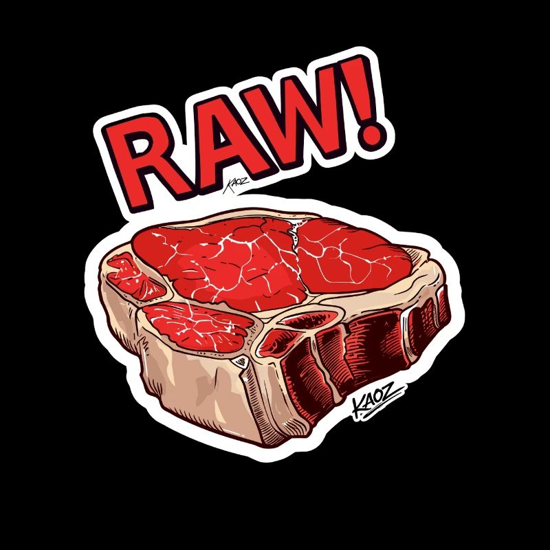Dessin animé Steak
