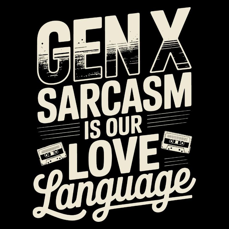 Gen X Sarcasm is our love language