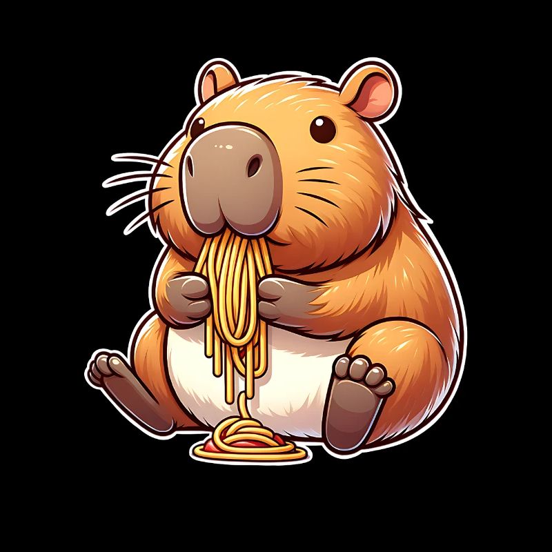 Pâtes à capybara