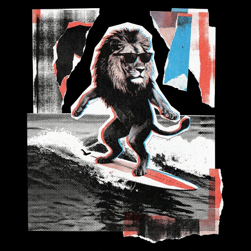 Lion Surfeur