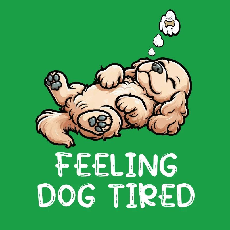 Se sentir fatigué Cocker Spaniel Cockerhund Cocker