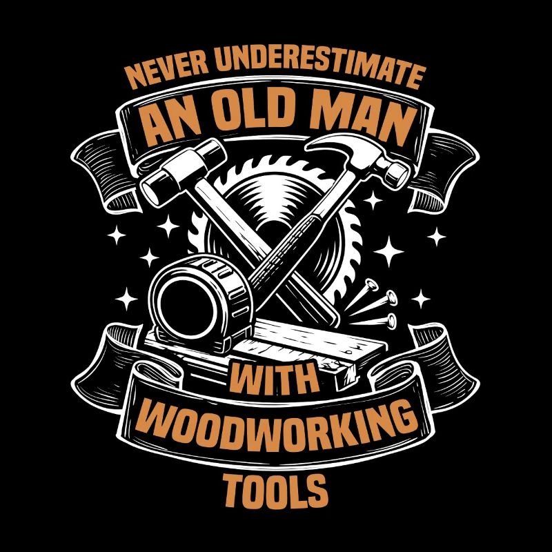 An old man woodworking carpenter carpenter