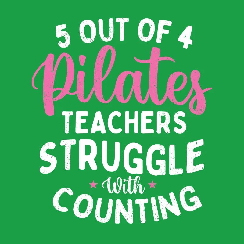 5 sur 4 Professeurs de Pilates Comptant les blagues