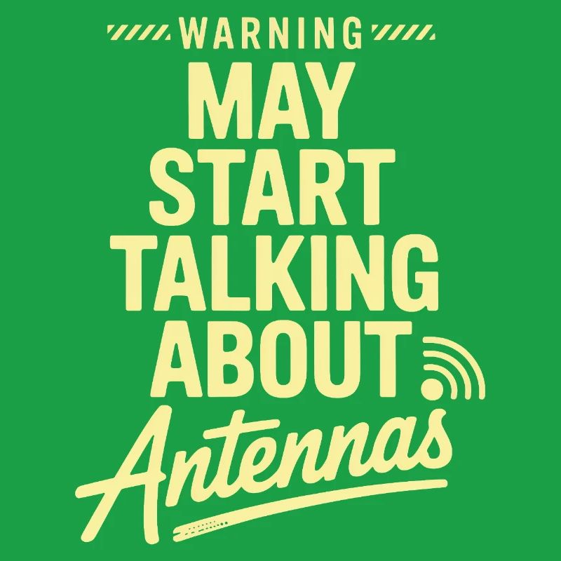 Affiche de discussion sur l’antenne de la satire rétro tech