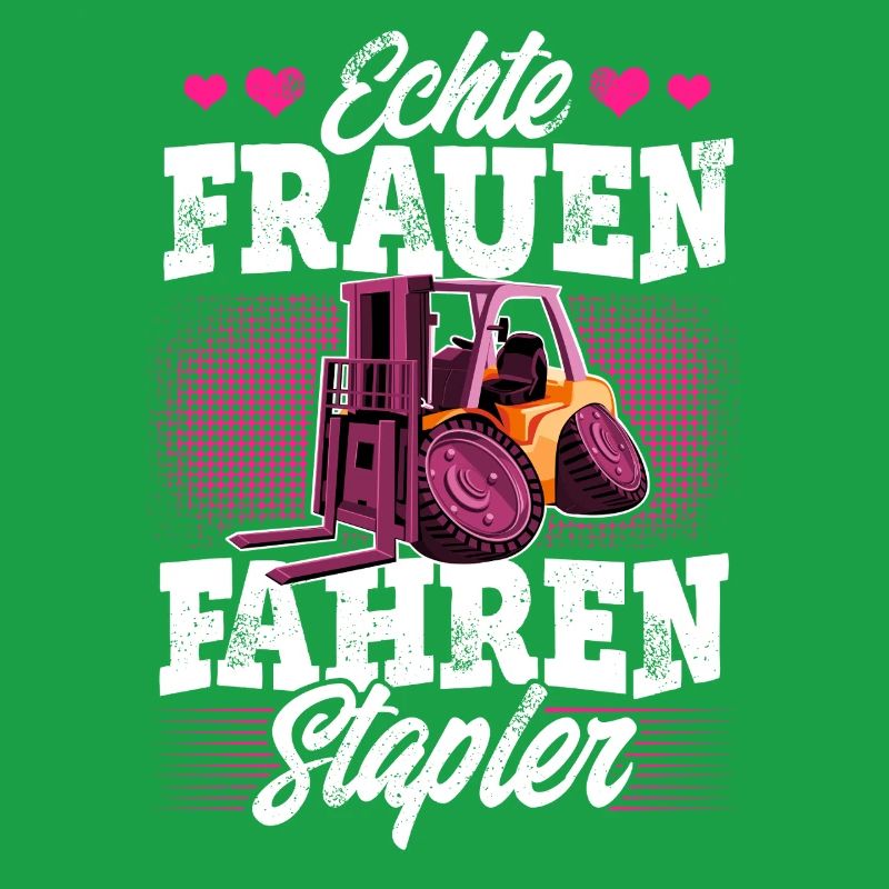 Staplerfahrerin