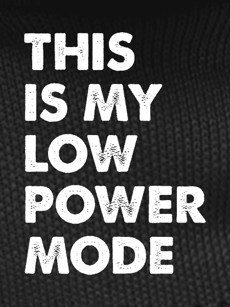 Low Power Mode