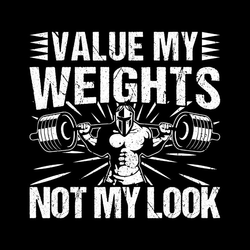Powerlifting Bodybuilder Value Weights Not My Look
